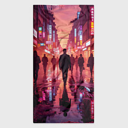 Бандана-труба Вечерний мегаполис, цвет: 3D-принт — фото 2