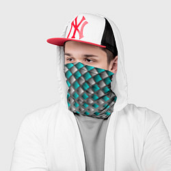 Бандана-труба Фигурный каскад, цвет: 3D-принт — фото 2