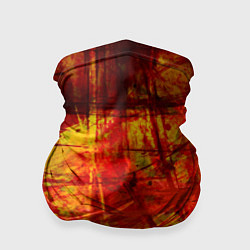 Бандана Абстракция - red grunge tear