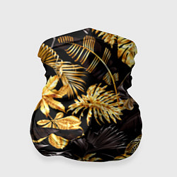 Бандана-труба Золотые тропики, цвет: 3D-принт