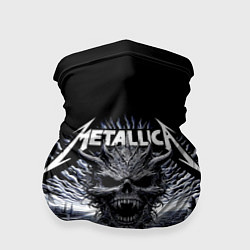 Бандана-труба Metallica - horned skull, цвет: 3D-принт