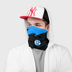 Бандана-труба Schalke 04 fc blue color, цвет: 3D-принт — фото 2