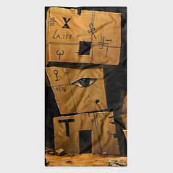 Бандана-труба Глаза в каменных домах, цвет: 3D-принт — фото 2