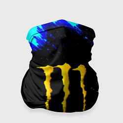 Бандана-труба Monster energy огненные краски, цвет: 3D-принт