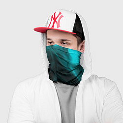 Бандана-труба Neon smoke, цвет: 3D-принт — фото 2