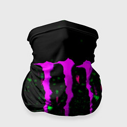 Бандана-труба Monster energy splash color, цвет: 3D-принт