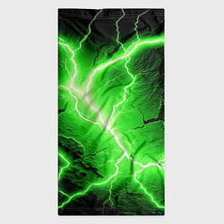 Бандана-труба Color green black, цвет: 3D-принт — фото 2