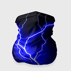 Бандана-труба Color blue black, цвет: 3D-принт