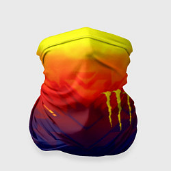 Бандана Monster energy geometry yellow