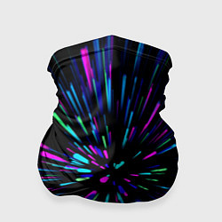Бандана-труба Neon rods, цвет: 3D-принт