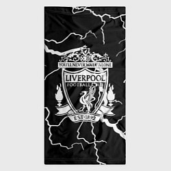 Бандана-труба Liverpool storm black, цвет: 3D-принт — фото 2