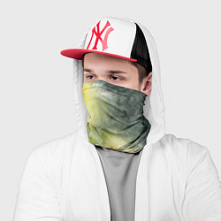 Бандана-труба Две горящие свечи в темноте, цвет: 3D-принт — фото 2