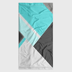 Бандана-труба Color black blue, цвет: 3D-принт — фото 2