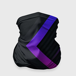 Бандана Color black line