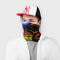 Бандана-труба Liverpool storm, цвет: 3D-принт — фото 2