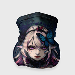 Бандана-труба Кастория дарк реализм, цвет: 3D-принт