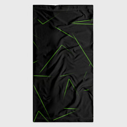 Бандана-труба Color green line, цвет: 3D-принт — фото 2