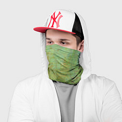 Бандана-труба Абстракция - green oil stain, цвет: 3D-принт — фото 2