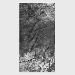 Бандана-труба Абстракция - grey and white wall with cracks, цвет: 3D-принт — фото 2