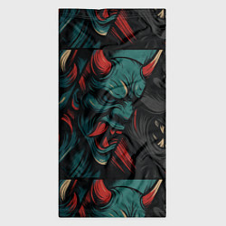 Бандана-труба Демоны Они - нейроарт, цвет: 3D-принт — фото 2