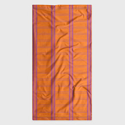 Бандана-труба Color orange cage, цвет: 3D-принт — фото 2
