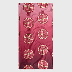 Бандана-труба Сочные гранаты, цвет: 3D-принт — фото 2