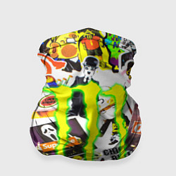 Бандана Monster energy стикеры бренды