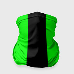 Бандана-труба Color black green, цвет: 3D-принт