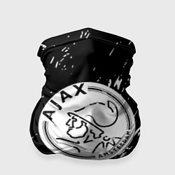 Бандана Ajax белые краски всплеск