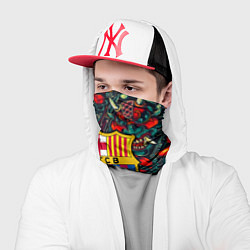 Бандана-труба Barcelona japan tatoo, цвет: 3D-принт — фото 2