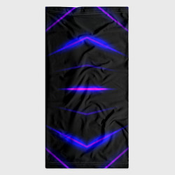 Бандана-труба Color black neon stripes, цвет: 3D-принт — фото 2