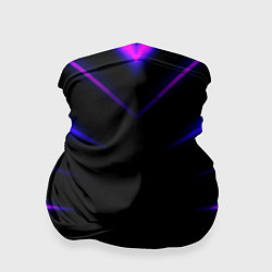 Бандана-труба Color black neon neon, цвет: 3D-принт