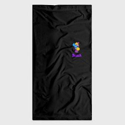 Бандана-труба Night beach, цвет: 3D-принт — фото 2