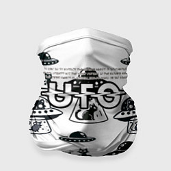 Бандана-труба UFO и котики, цвет: 3D-принт
