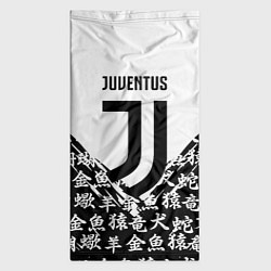 Бандана-труба Juventus символы китайские, цвет: 3D-принт — фото 2