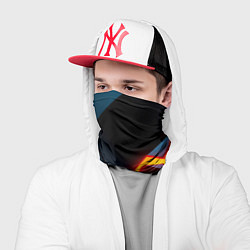 Бандана-труба Plate split, цвет: 3D-принт — фото 2