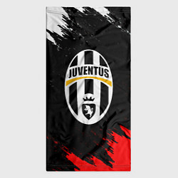 Бандана-труба Ювентус краски текстура, цвет: 3D-принт — фото 2