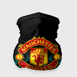 Бандана-труба Манчестер Юнайтед ниндзя паттерн, цвет: 3D-принт
