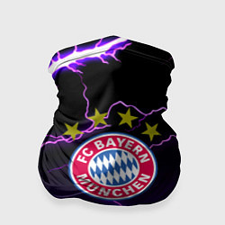 Бандана-труба Bayern Mnchen молнии шторм, цвет: 3D-принт