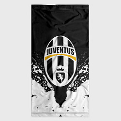 Бандана-труба Ювентус краски всплеск текстура, цвет: 3D-принт — фото 2