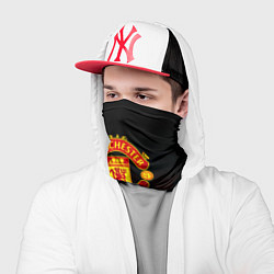 Бандана-труба Манчестер Юнайтед камуфляж текстура, цвет: 3D-принт — фото 2