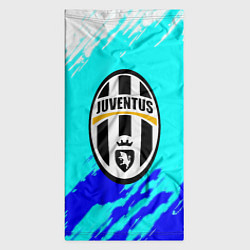 Бандана-труба Ювентус краски штрихи текстура, цвет: 3D-принт — фото 2