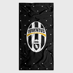 Бандана-труба Juventus точки текстура, цвет: 3D-принт — фото 2