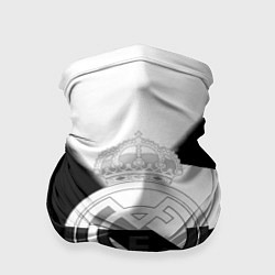 Бандана-труба Реал Мадрид геометрия полосы, цвет: 3D-принт