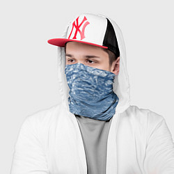 Бандана-труба Налипший снег, цвет: 3D-принт — фото 2