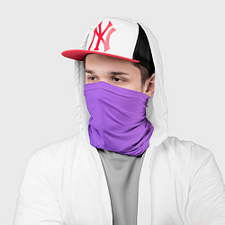 Бандана-труба The color is purple, цвет: 3D-принт — фото 2
