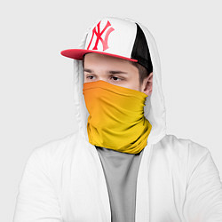 Бандана-труба Color yellow red gradient, цвет: 3D-принт — фото 2