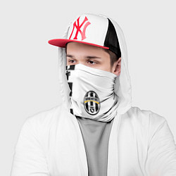 Бандана-труба Ювентус паттерн люди, цвет: 3D-принт — фото 2