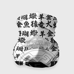 Бандана-труба Реал Мадрид япония символы, цвет: 3D-принт