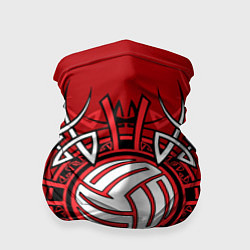 Бандана-труба Волейбол 34, цвет: 3D-принт